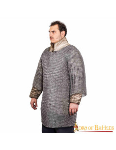 Cotta di maglia in alluminio mezza manica (10 mm.)