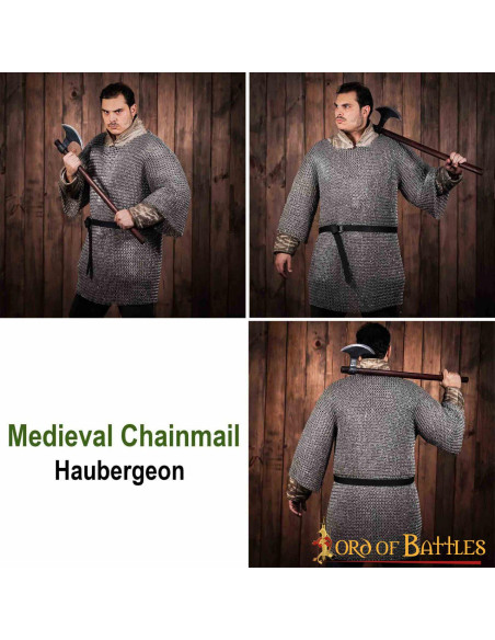 Cotta di maglia in alluminio mezza...