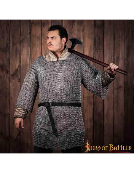 Cotta di maglia in alluminio mezza...