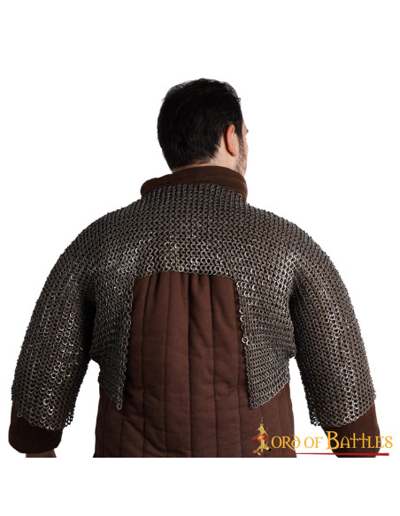 Cotta di maglia corta, anello piatto...