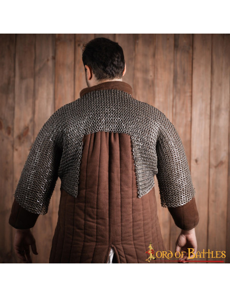 Cotta di maglia corta, anello piatto...