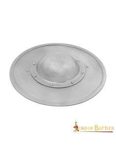 Scudo funzionale tondo in acciaio, per recinzioni