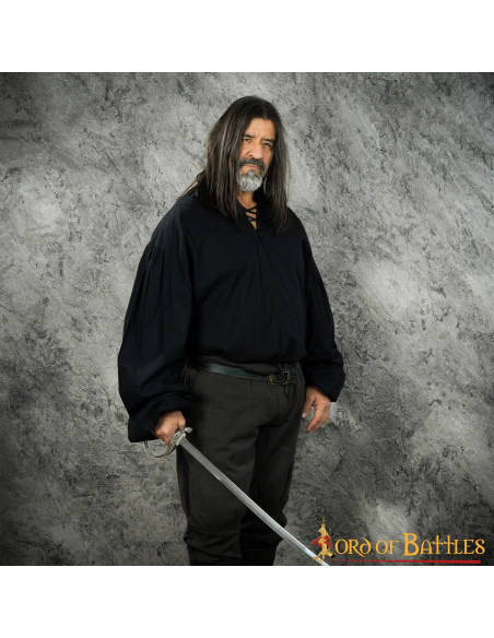 Camicia medievale in cotone modello...