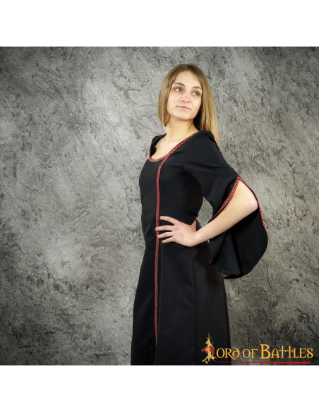 Abito lungo medievale modello Crsti