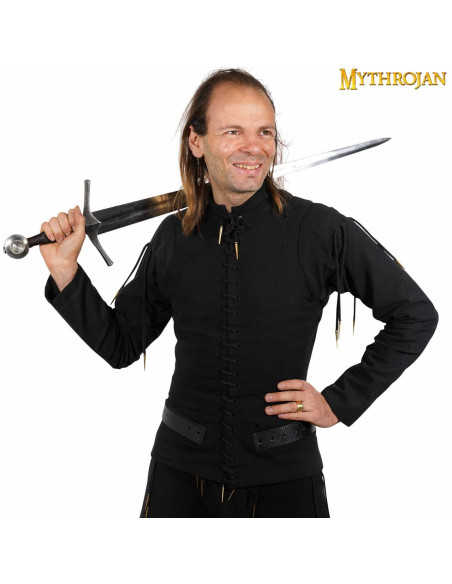 Giacca medievale con lacci da uomo in...