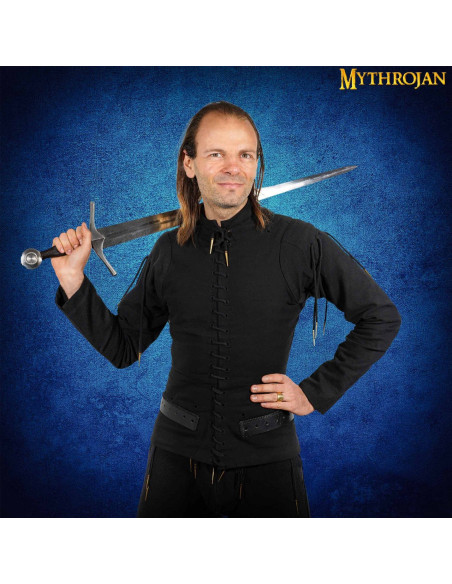 Giacca medievale con lacci da uomo in...