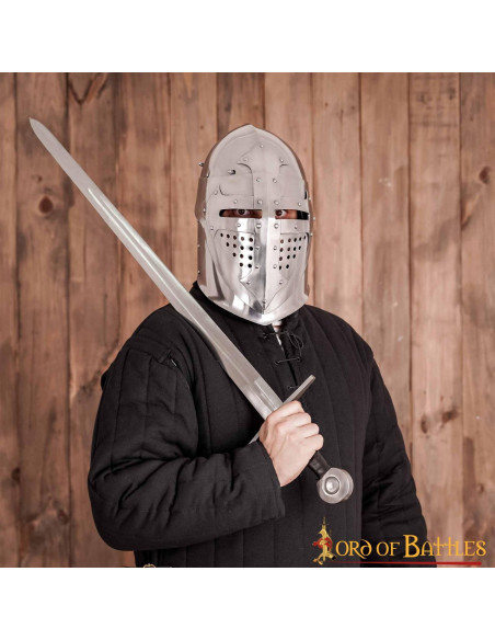 Bacino da cavaliere con visiera del...