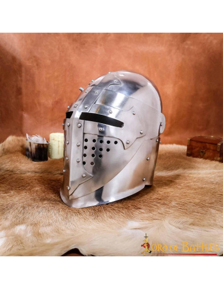 Bacino da cavaliere con visiera del...