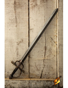 Spada Rapiera Rillet LARP, Armeria epica Vanguard (Nera)