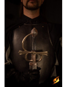 Spada Rapiera Rillet LARP, Armeria epica Vanguard (Nera) 2
