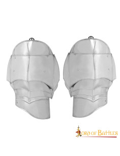 Spallacci medievali in acciaio modello spaccalame