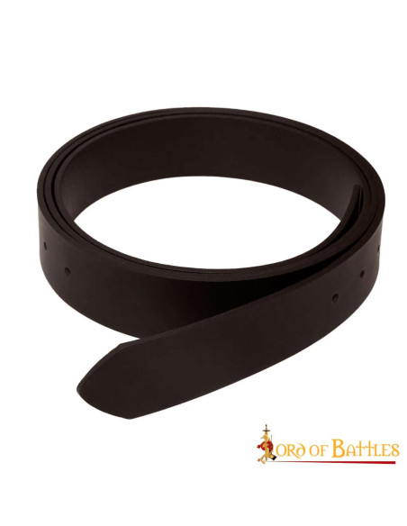 Cintura medievale in pelle liscia...