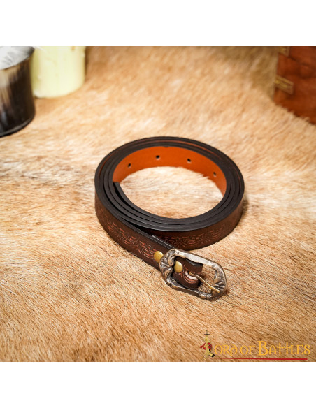 Cintura medievale fatta a mano con...