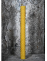 Candela a colonna in cera d'api, 4 ore. (20x2 cm.)