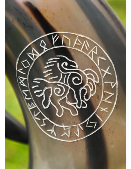 Boccale da birra vichingo Cavallo di...