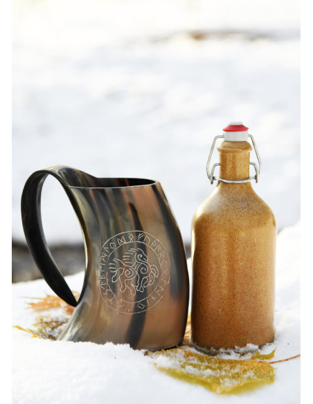 Boccale da birra vichingo Cavallo di...