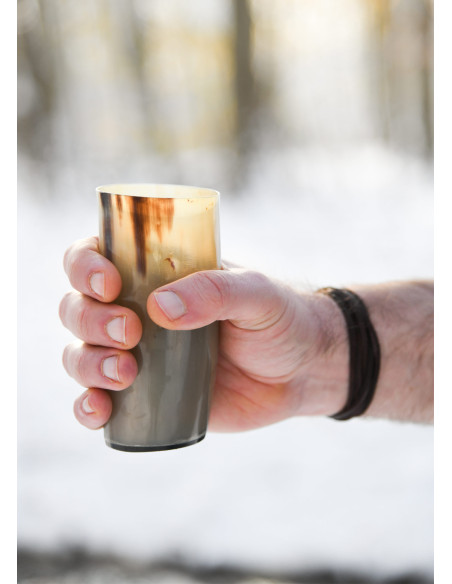 Bicchiere vichingo senza incisioni in...