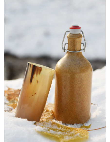 Bicchiere vichingo senza incisioni in...