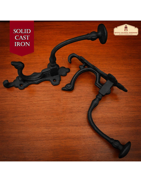 Set di 2 grucce rustiche medievali...