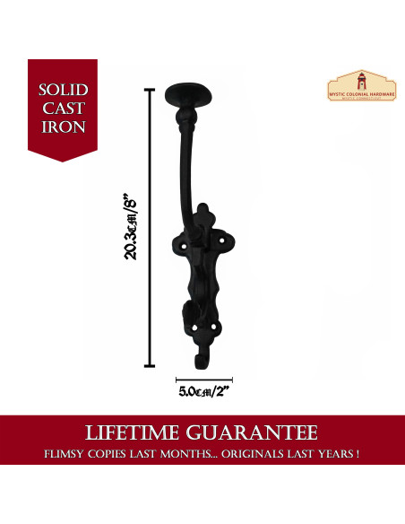 Set di 2 grucce rustiche medievali...