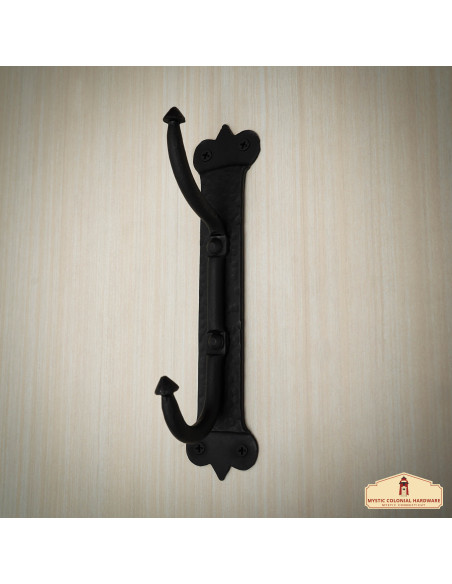 Appendiabiti da parete rustico in...