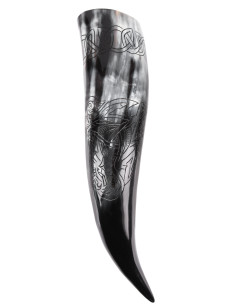 Corno vichingo Fenrir lupo da bere (200-400 ml.)