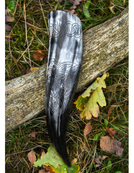 Corno vichingo Fenrir lupo da bere...