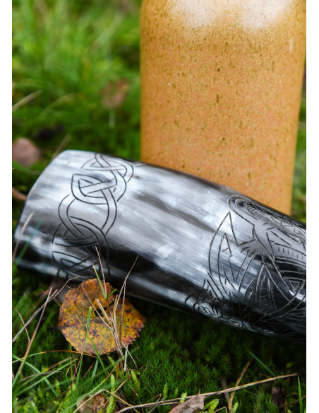 Corno vichingo Fenrir lupo da bere...