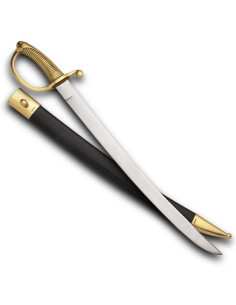 Sciabola napoleonica corta funzionale in briquet (69 cm.)
