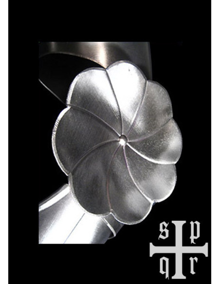 Armi gotiche medievali in acciaio,...