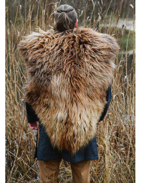 Pelle Berserker marrone per guerrieri...