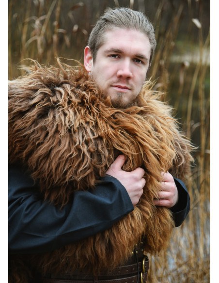 Pelle Berserker marrone per guerrieri...