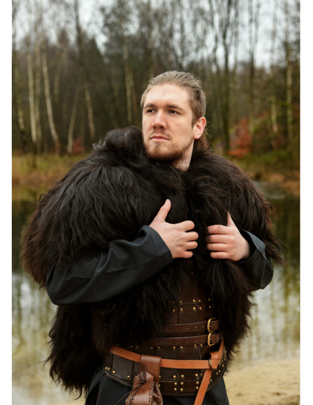 Pelle nera Berserker per guerrieri...