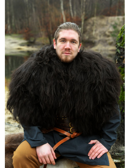 Pelle nera Berserker per guerrieri...