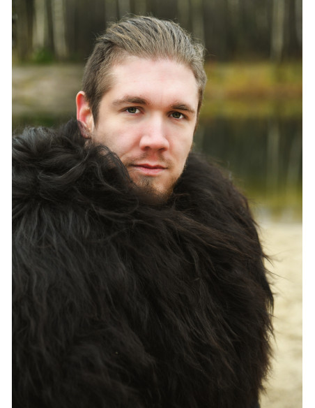 Pelle nera Berserker per guerrieri...