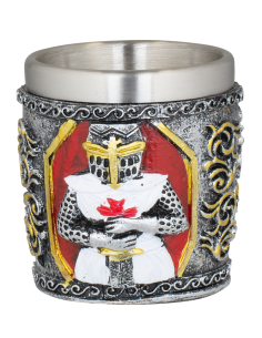 Bicchiere da liquore Cavaliere Templare (6 cm.)