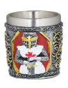 Bicchiere da liquore Cavaliere Templare (6 cm.)
