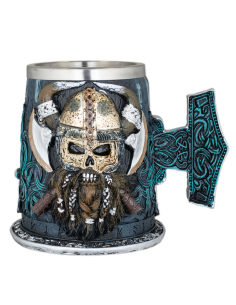 Tazza di guerrieri vichinghi (14 cm.)