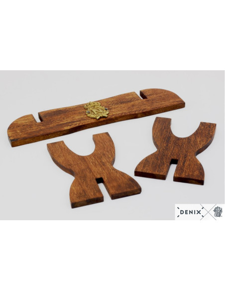 Supporto in legno con scudo di Napoleone