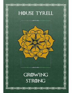 Banner Il Trono di Spade Casa Tyrell (70x100 cm.)
