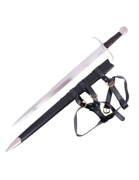 Spada medievale a una mano con fodero...