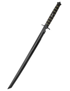 Spada affilata USMC modello Blackout, con fodero