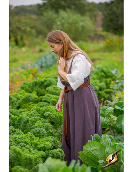 Abito vichingo da donna Frida grigio...