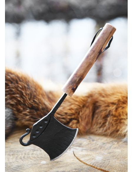 Ascia da cucina forgiata, tritatutto...