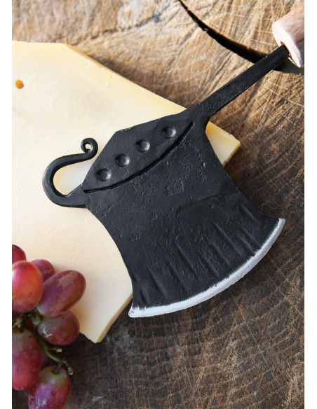 Ascia da cucina forgiata, tritatutto...