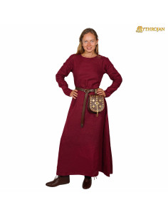 Abito vichingo da donna in lino modello Helga, colore...