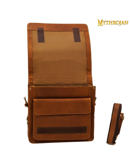 Borsa a tracolla medievale con motivo...