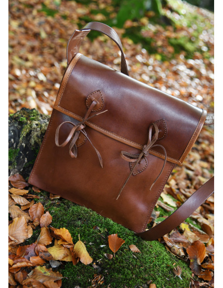 Borsa Comacchio romana in pelle