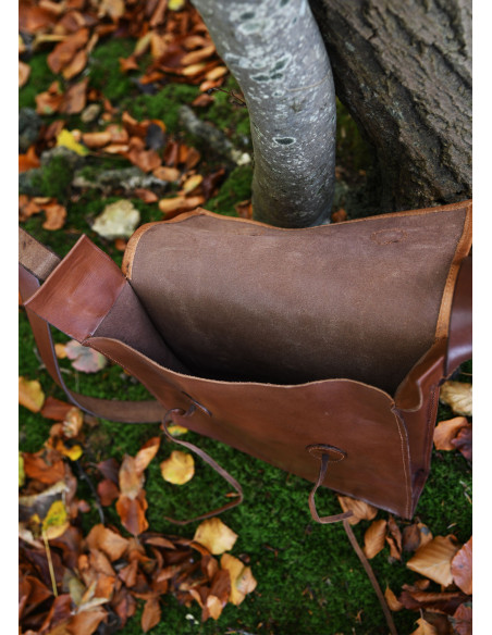 Borsa Comacchio romana in pelle