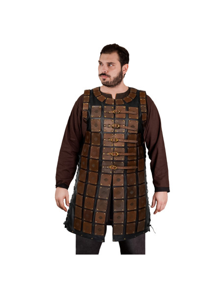 Armatura in cuoio con design in...